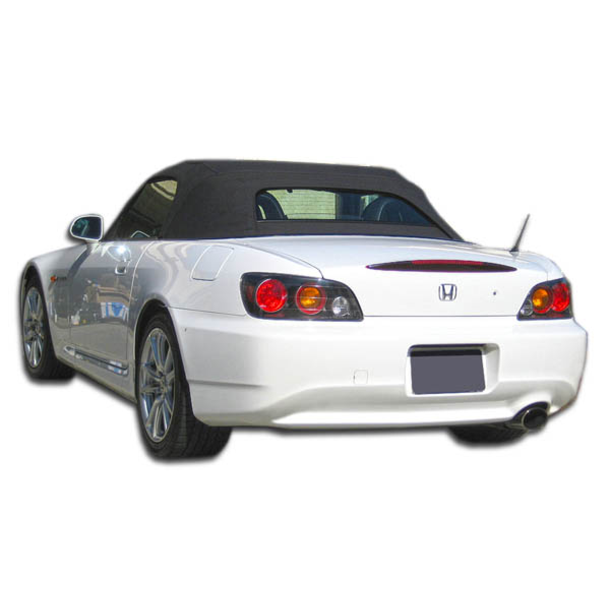 Modify your Honda S2000 2000 with our Exterior/Rear Bumpers or Lips - Rear view from a slight angle