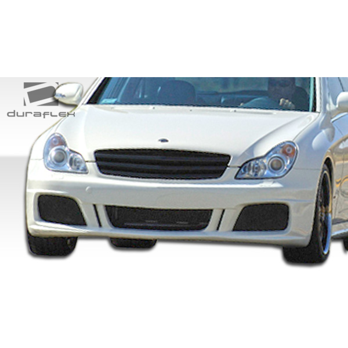 Modify your Mercedes-Benz CLS-Class 2006 with our Exterior/Complete Body Kits - Front view of bumper at a slight angle