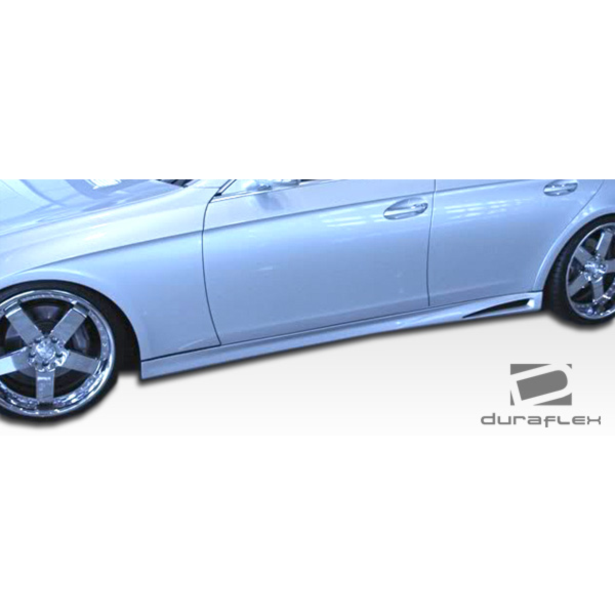 Modify your Mercedes-Benz CLS-Class 2006 with our Exterior/Complete Body Kits - Side view showcasing body kit on car