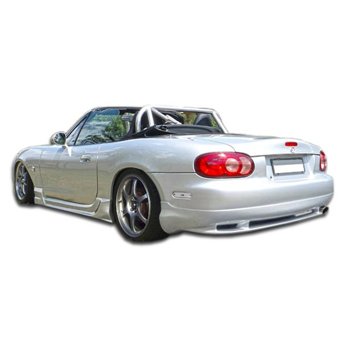 Modify your Mazda Miata 2001 with our Exterior/Complete Body Kits - Three quarter rear view of the car