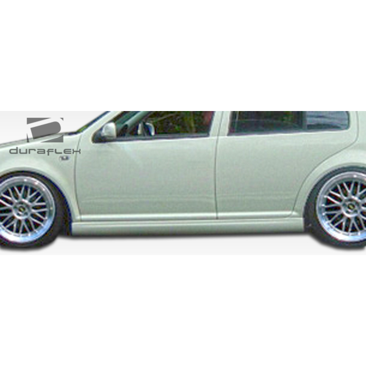 Modify your Volkswagen Golf 1999 with our Exterior/Side Skirts - Side view showing sided skirts at 0 degrees