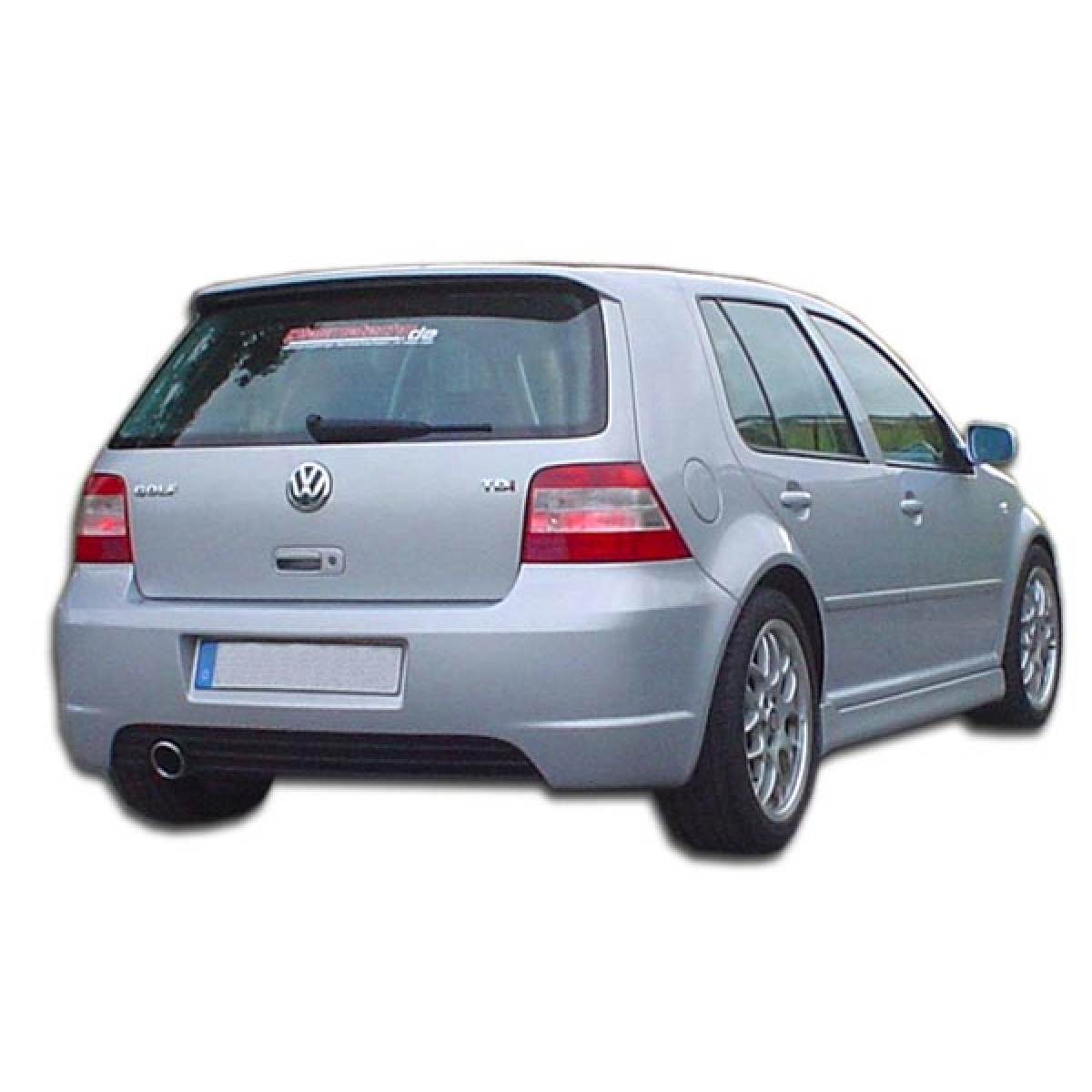 Modify your Volkswagen Golf 1999 with our Exterior/Rear Bumpers or Lips - Rear angle showing Volkswagen Golf GTI bumper