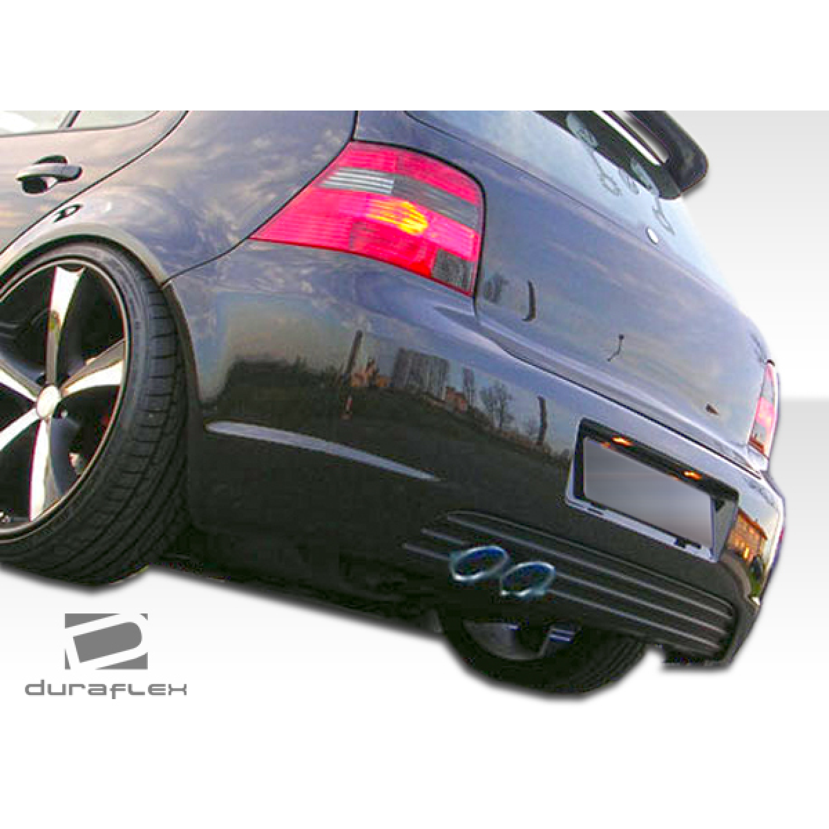 Modify your Volkswagen Golf 1999 with our Exterior/Rear Bumpers or Lips - Rear three quarter angle view of the car