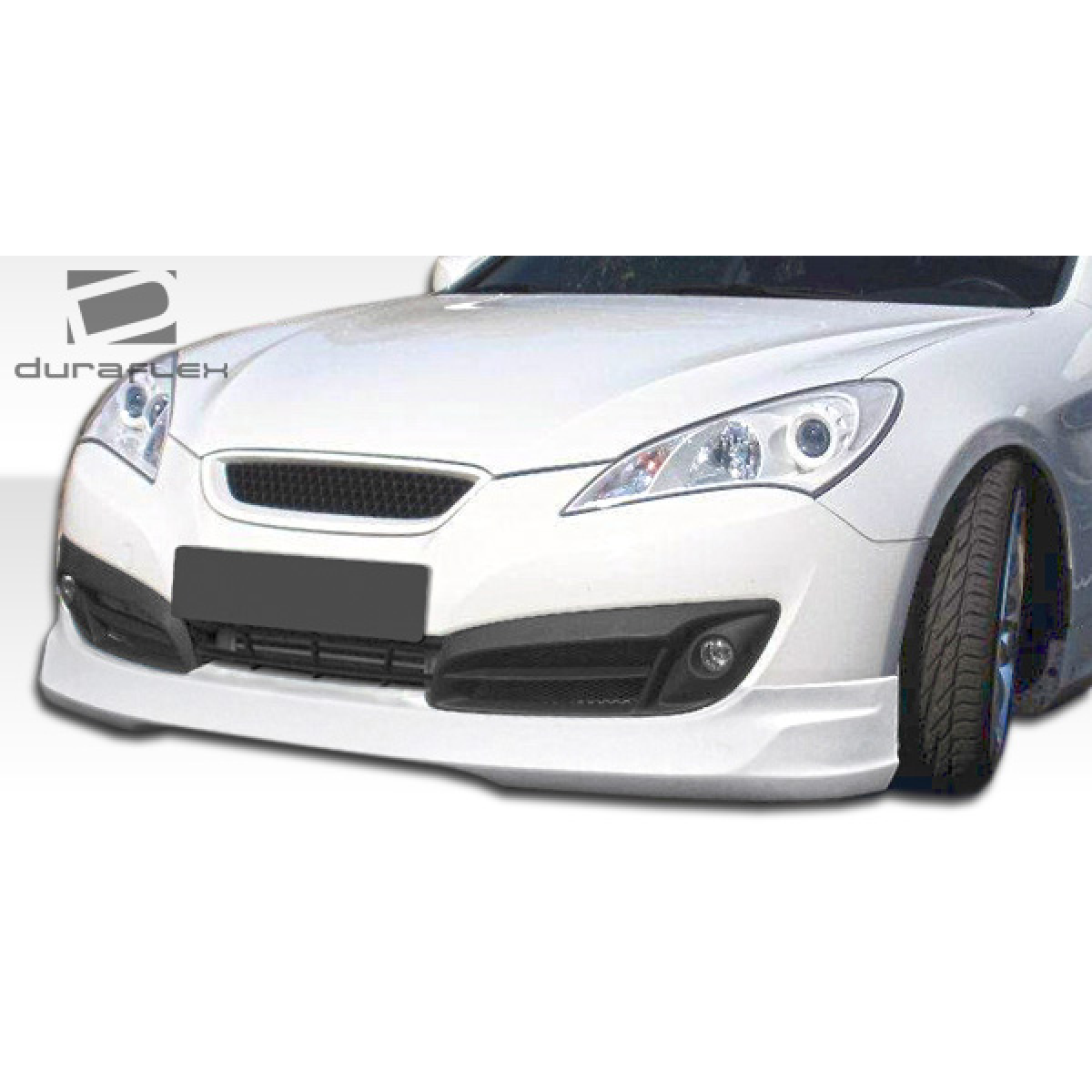 Modify your Genesis G70 2010 with our Exterior/Complete Body Kits - Front angle view of a car's body kit upgrade