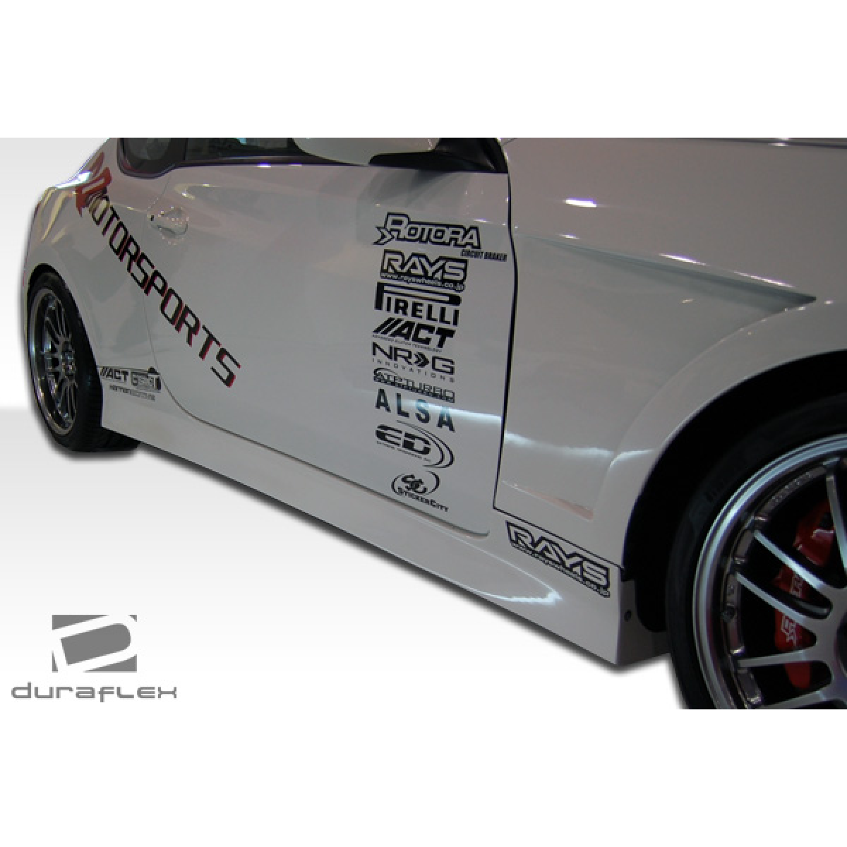 Modify your Genesis G70 2010 with our Exterior/Complete Body Kits - Side view showing vehicle body kit at a slight angle