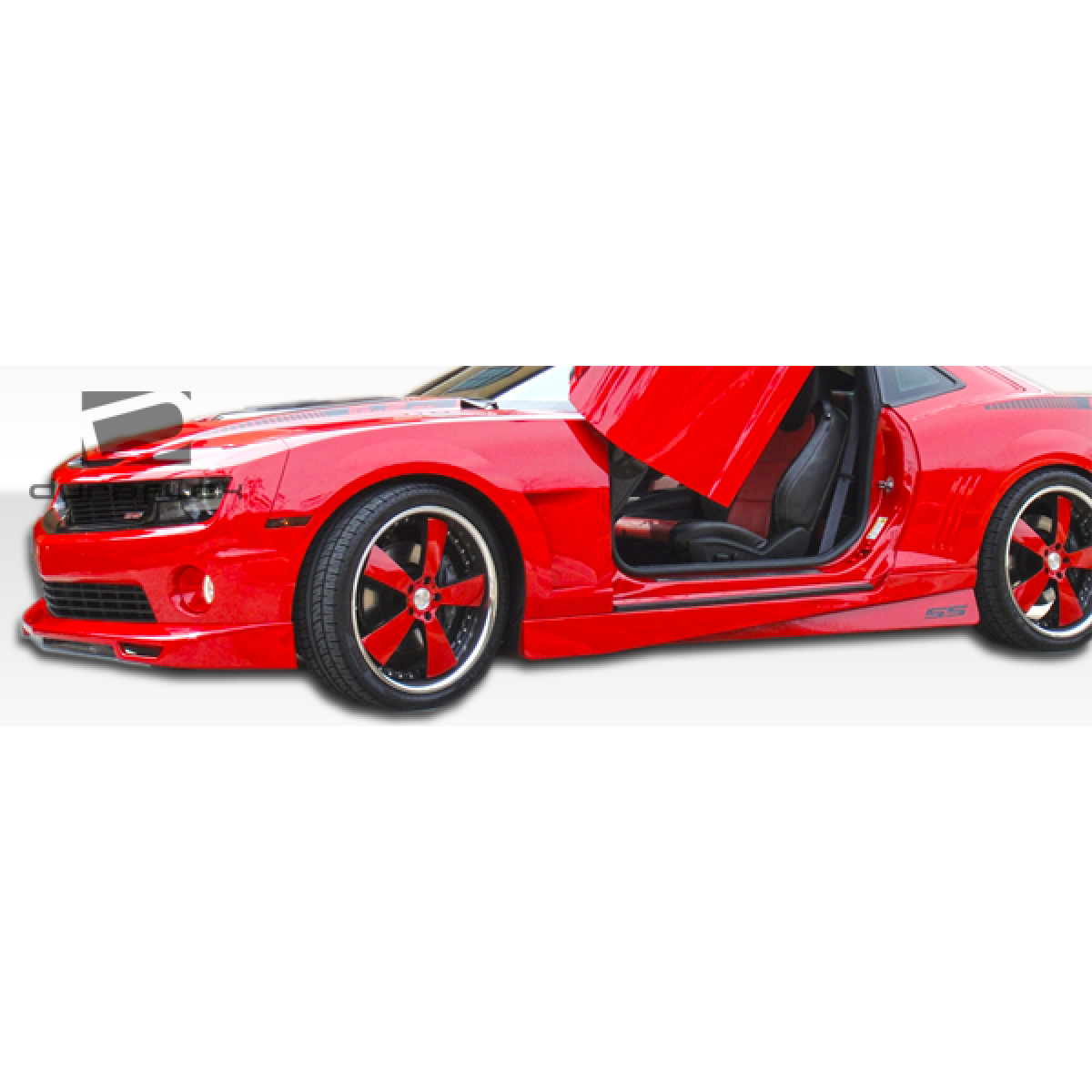 Modify your Chevrolet Camaro 2010 with our Exterior/Complete Body Kits - View of car at a slight side angle showing door open