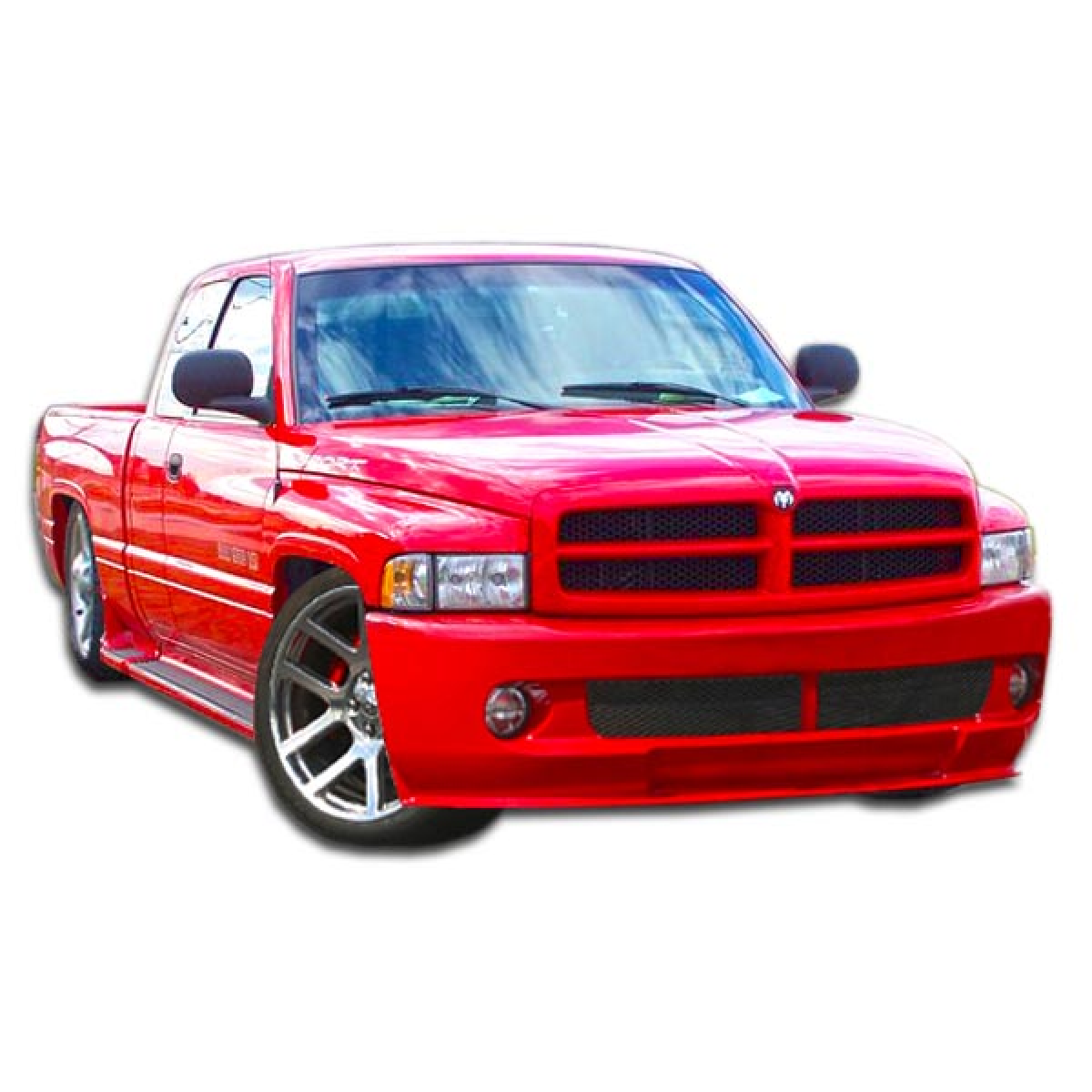 Modify your Dodge Ram 1994 with our Exterior/Front Bumpers or Lips - Front view angled slightly from the right