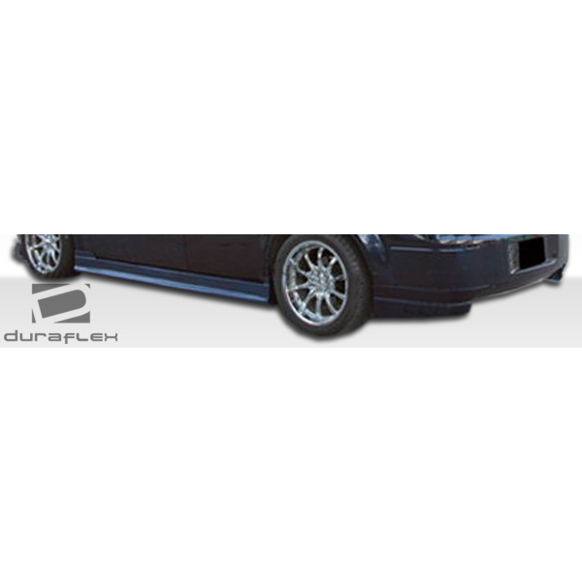 Modify your Chrysler 300 2005 with our Exterior/Side Skirts - Side view of vehicle part near the ground