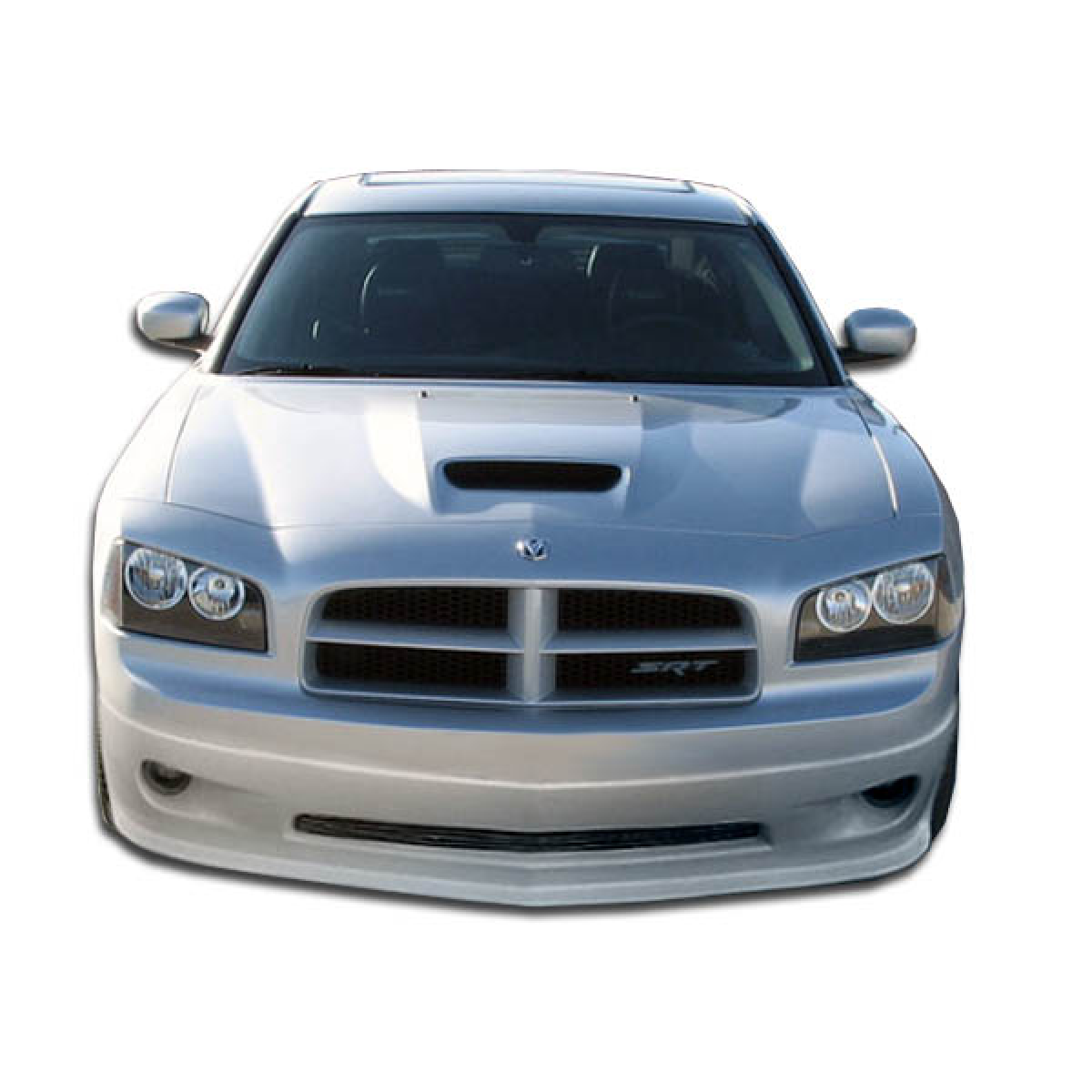 Modify your Dodge Charger 2006 with our Exterior/Complete Body Kits - Front view of the vehicle in straight angle