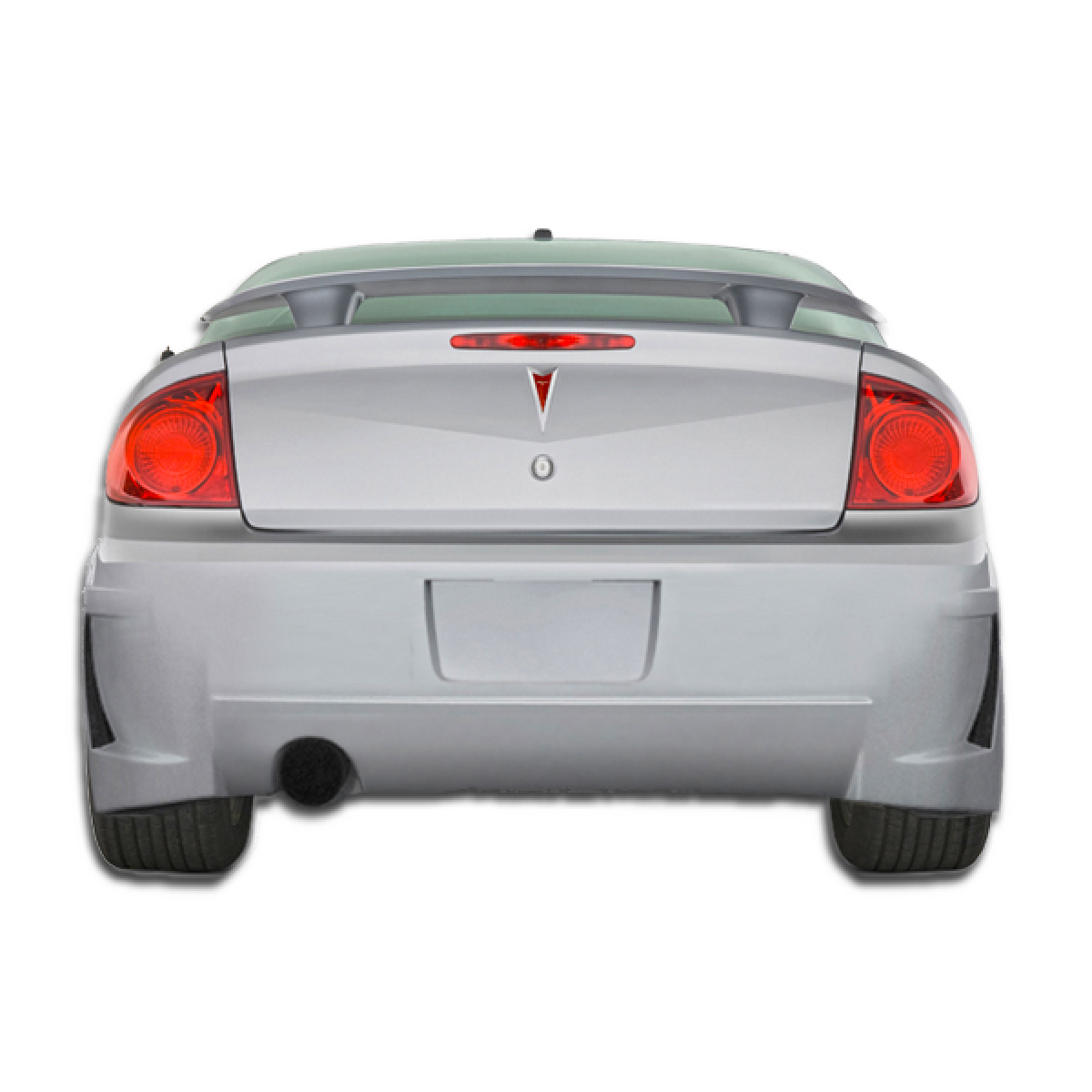 Modify your Pontiac G5 2007 with our Exterior/Complete Body Kits - Rear view of the vehicle at a straight angle