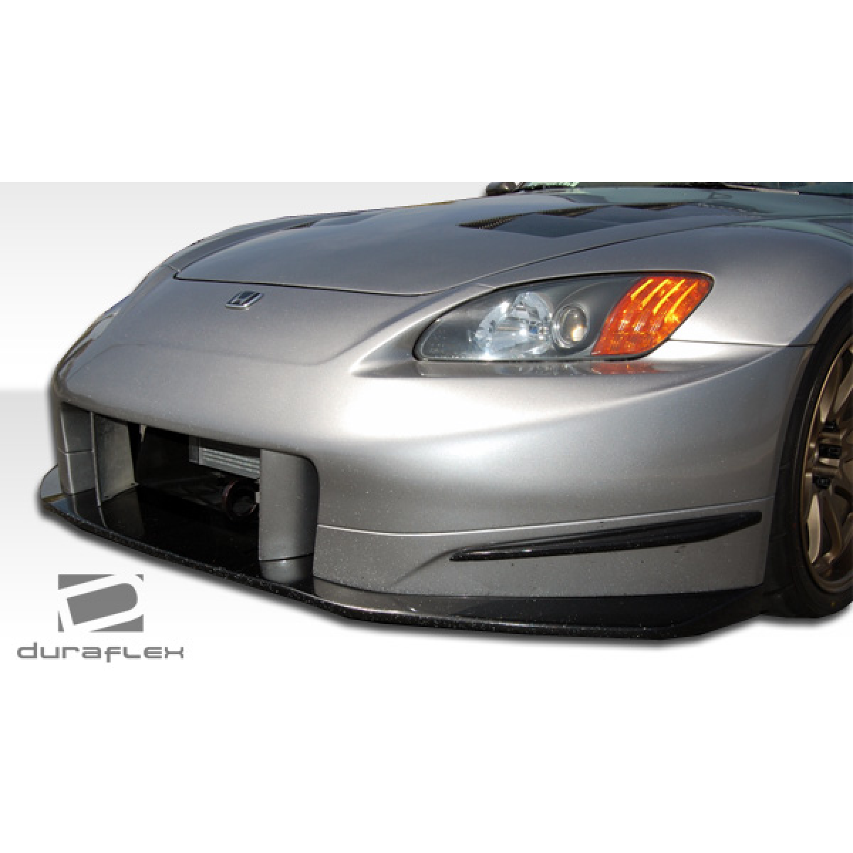 Modify your Honda S2000 2000 with our Exterior/Complete Body Kits - Front angle view of wide body front bumper