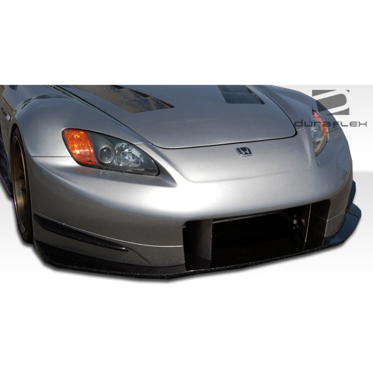 Modify your Honda S2000 2000 with our Exterior/Complete Body Kits - Front view low angle showing front bumper design