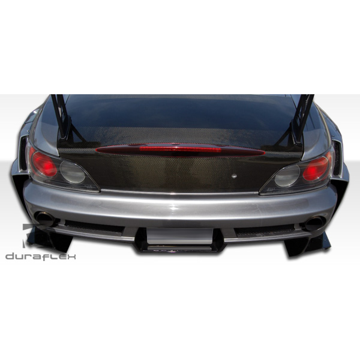 Modify your Honda S2000 2000 with our Exterior/Complete Body Kits - Rear view angle showcasing the bumper design