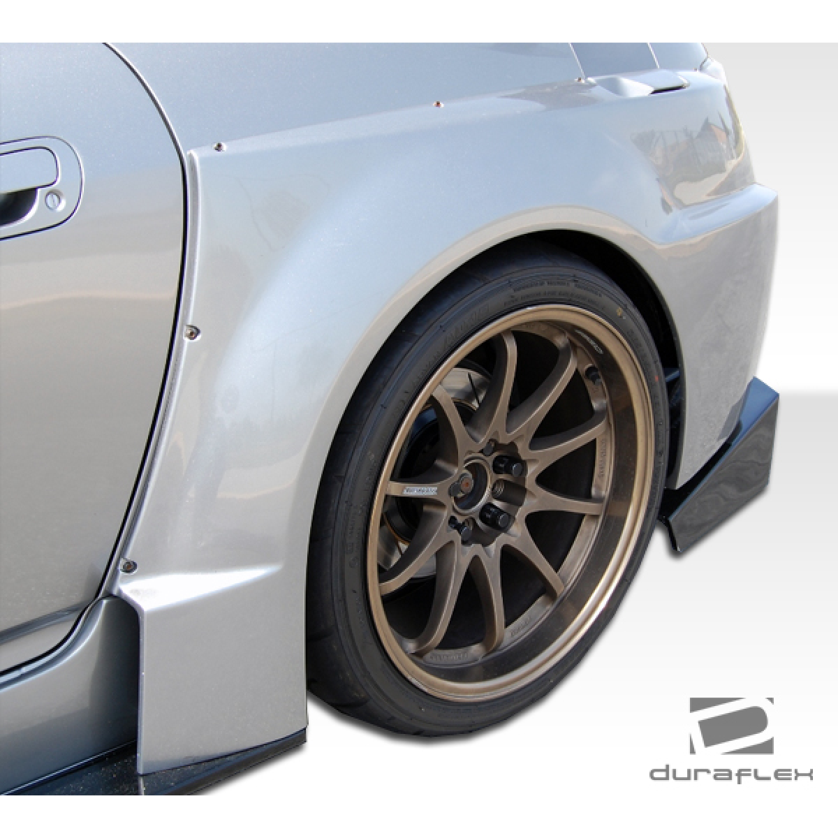 Modify your Honda S2000 2000 with our Exterior/Complete Body Kits - Angle shows rear fender with wide body kit detail