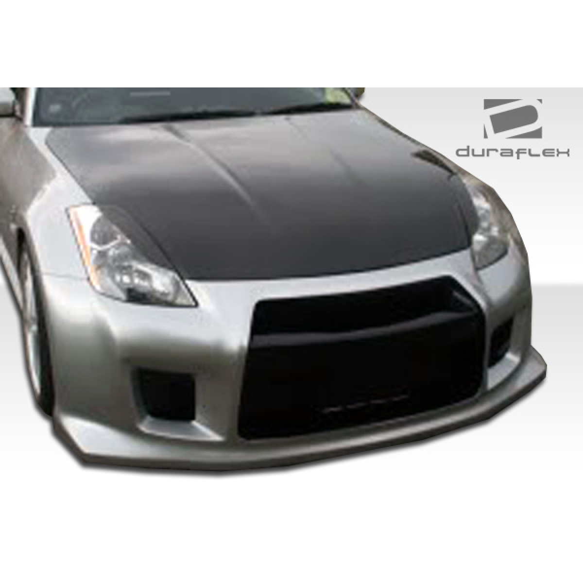 Modify your Nissan 350Z 2003 with our Exterior/Complete Body Kits - Front angle view of a Nissan 350Z part