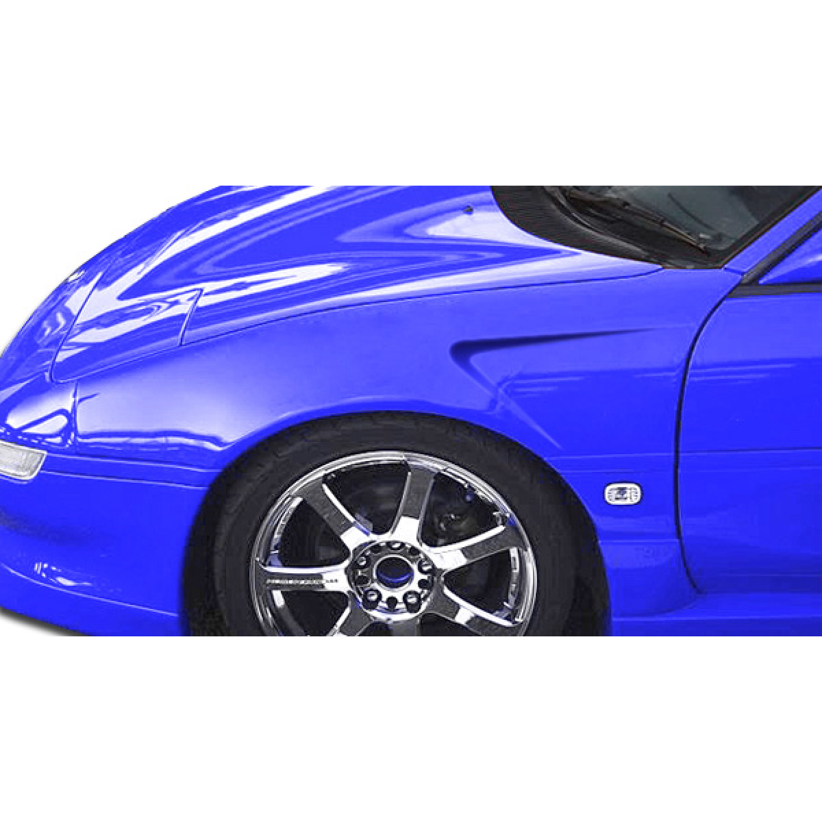 Modify your Toyota MR2 1991 with our Exterior/Fenders - Angled view showing fender and wheel details