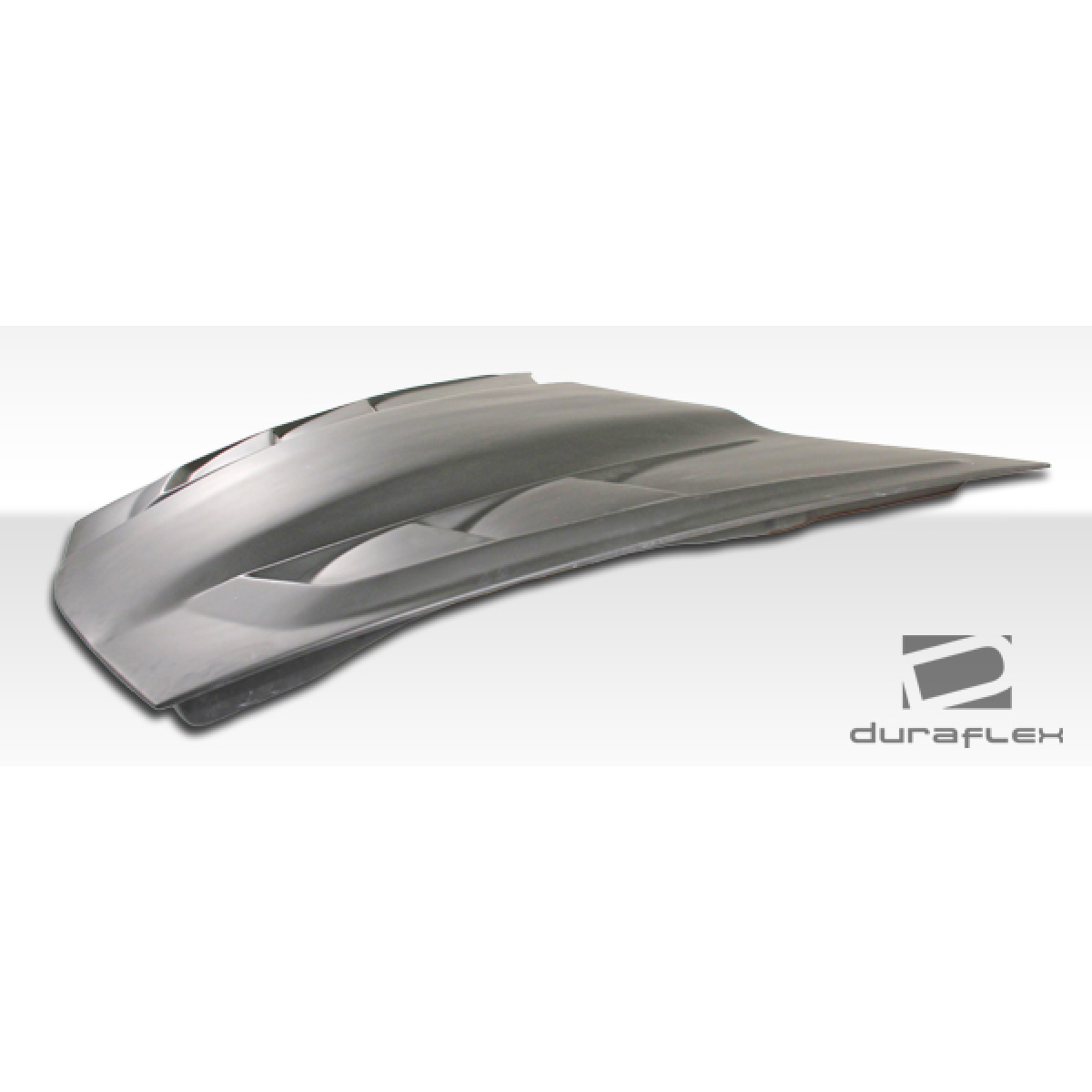 Modify your Chevrolet Corvette 2005 with our Exterior/Hoods - Part viewed at an elevated angle from side
