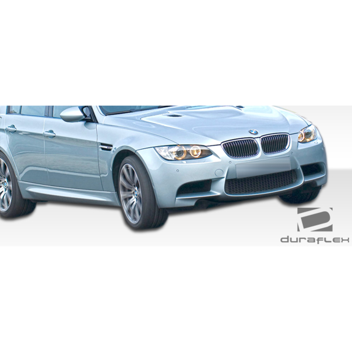 Modify your BMW 3-Series 2006 with our Exterior/Complete Body Kits - Front angle view of BMW 3 Series E90 4DR