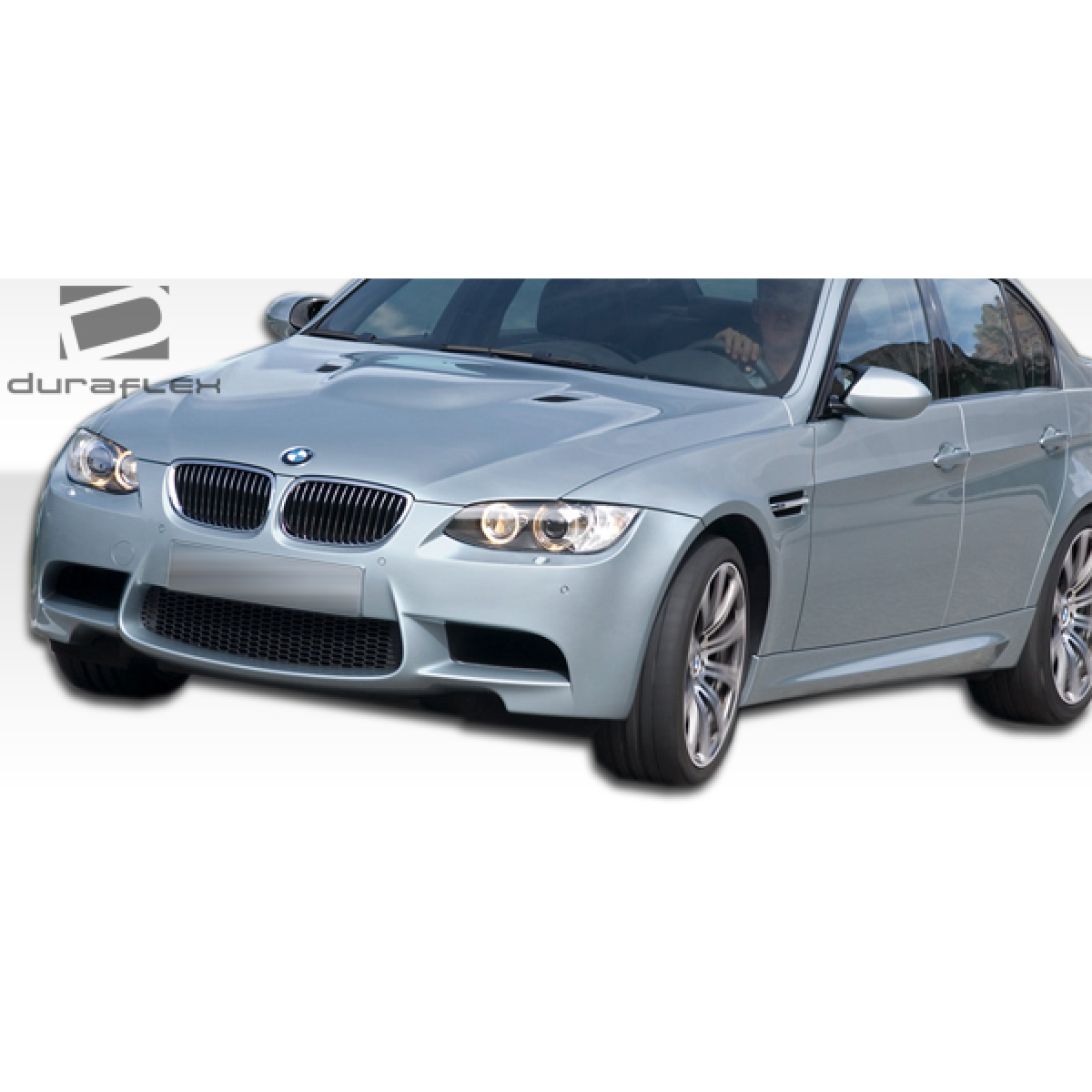 Modify your BMW 3-Series 2006 with our Exterior/Complete Body Kits - Front angle view of the BMW 3 Series E90