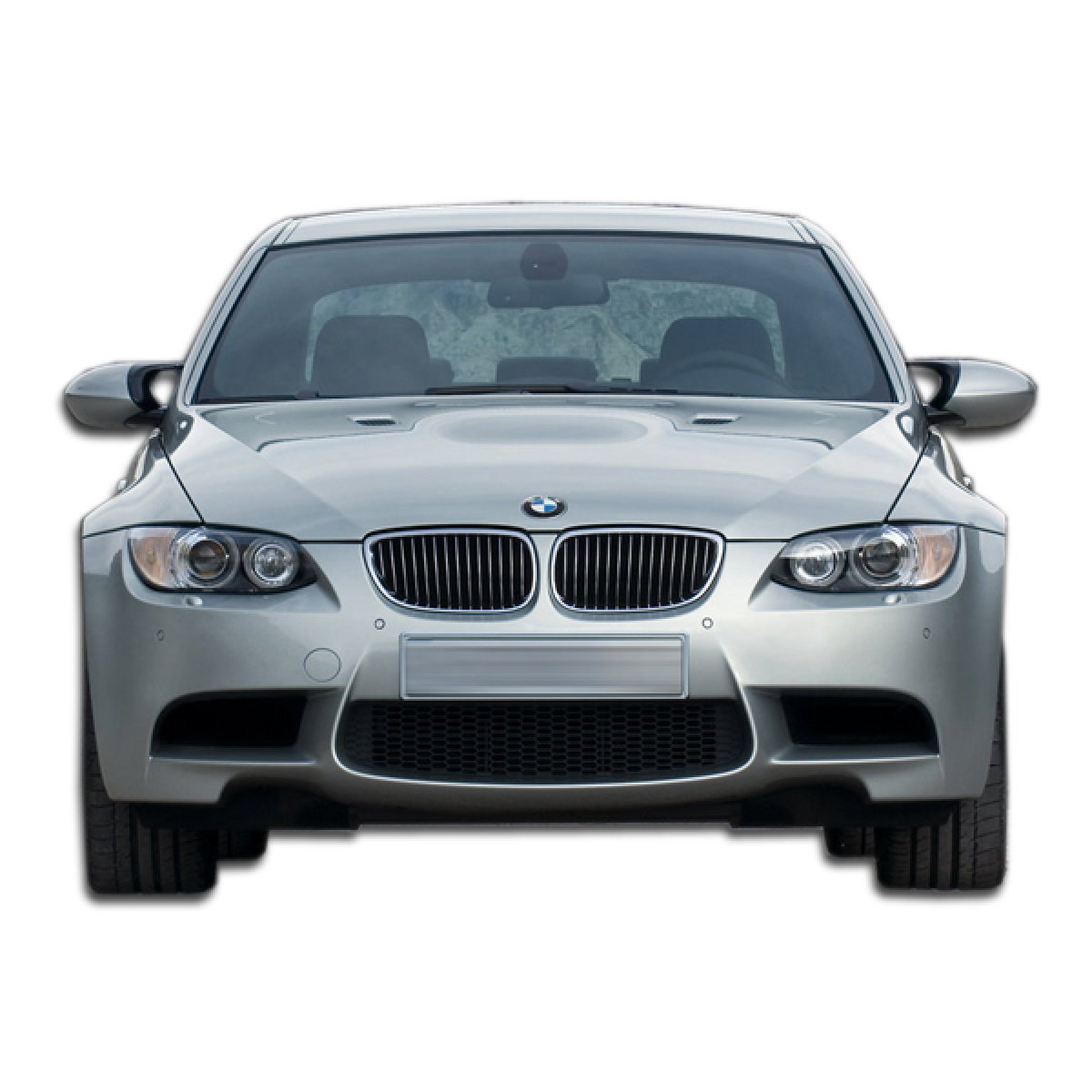 Modify your BMW 3-Series 2006 with our Exterior/Complete Body Kits - Front view of vehicle at zero degrees angle