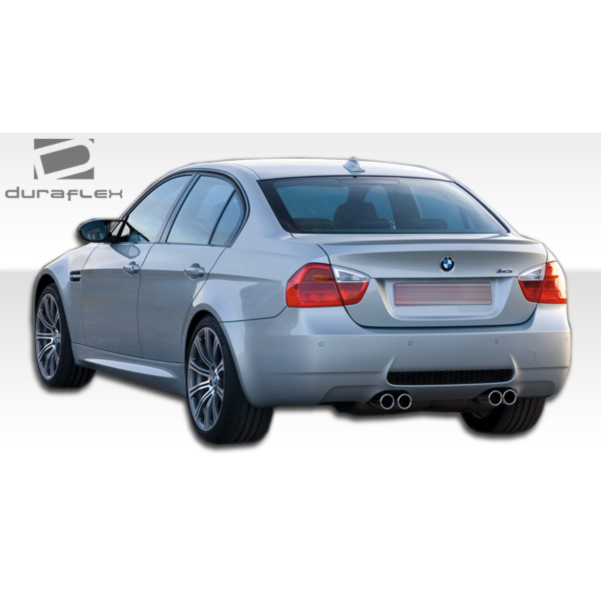 Modify your BMW 3-Series 2006 with our Exterior/Complete Body Kits - Rear angle view of the BMW 3 Series E90