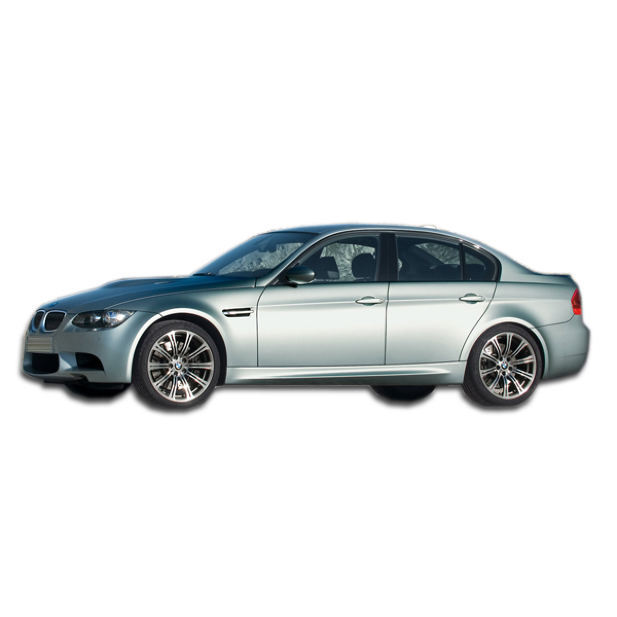 Modify your BMW 3-Series 2006 with our Exterior/Complete Body Kits - Side angle view of BMW 3 Series E90