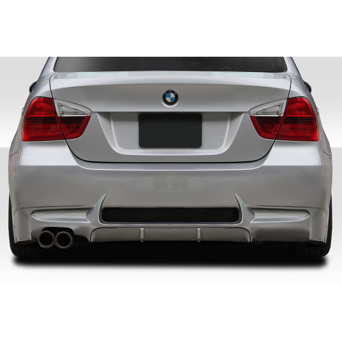 Modify your BMW 3-Series 2006 with our Exterior/Complete Body Kits - Rear view angle showing BMW 3 Series E90 bumper