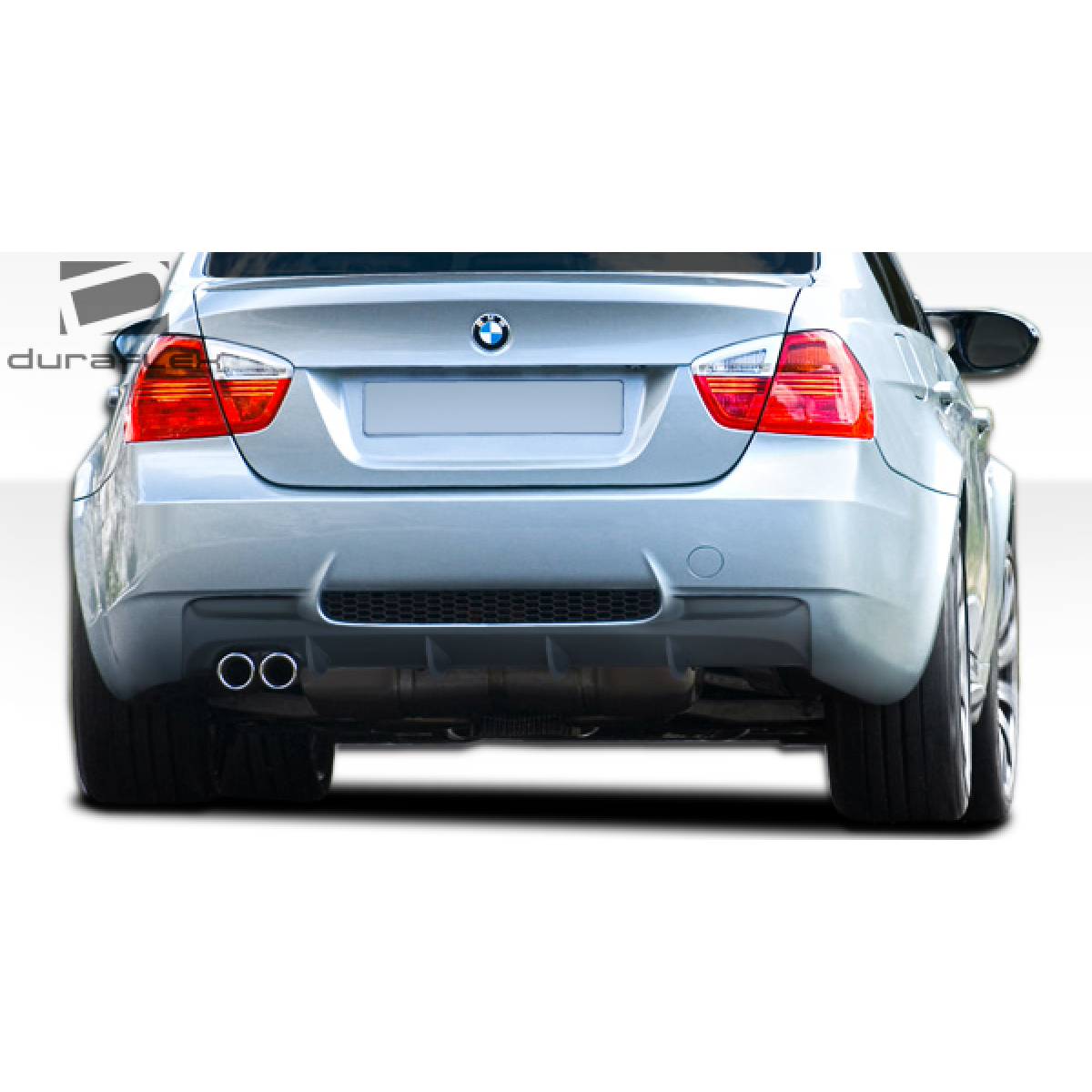 Modify your BMW 3-Series 2006 with our Exterior/Complete Body Kits - Rear angle view of BMW 3 Series E90 body kit