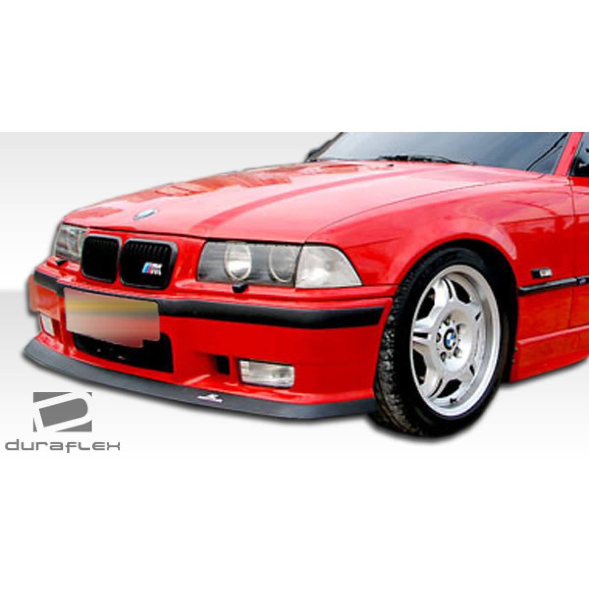 Modify your BMW M3 1992 with our Exterior/Front Bumpers or Lips - Front view angle of the vehicle part displayed