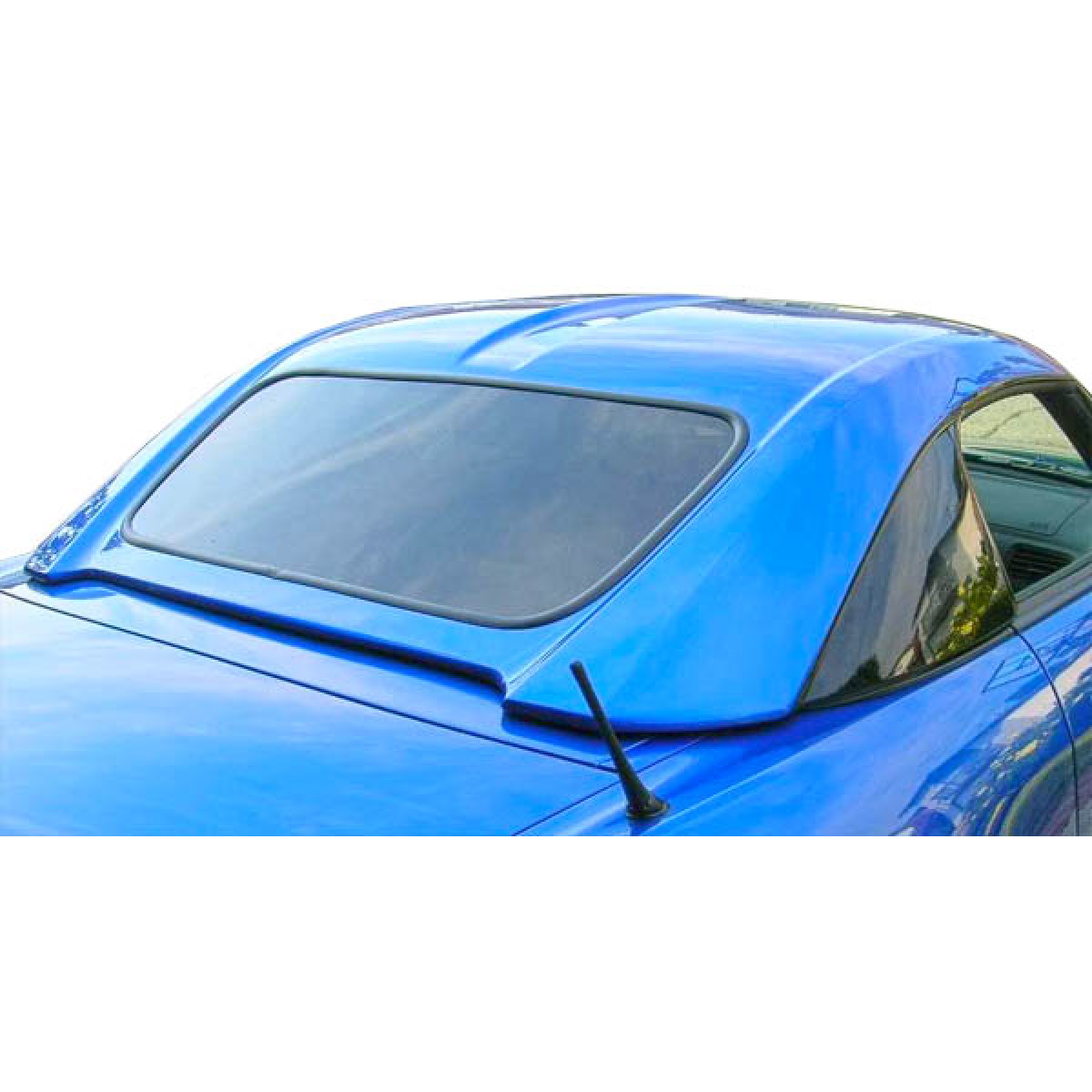 Modify your Honda S2000 2000 with our Exterior/Other Exterior - Angle view of hard top roof on blue Honda S2000