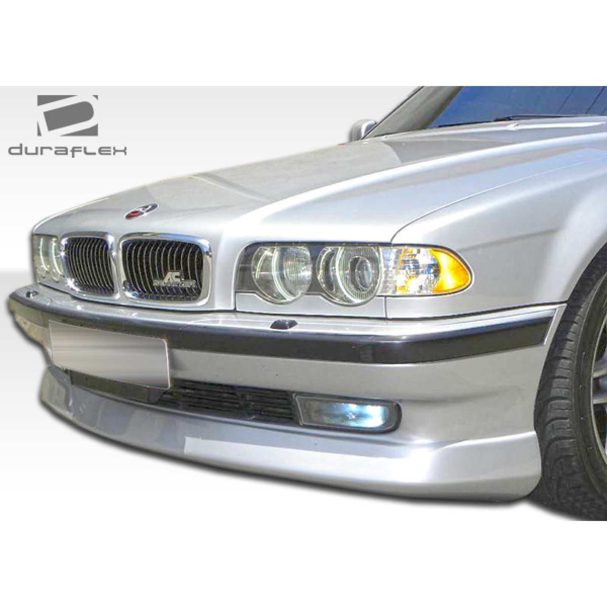 Modify your BMW 7-Series 1995 with our Exterior/Front Bumpers or Lips - Front view of the vehicle part showing detail