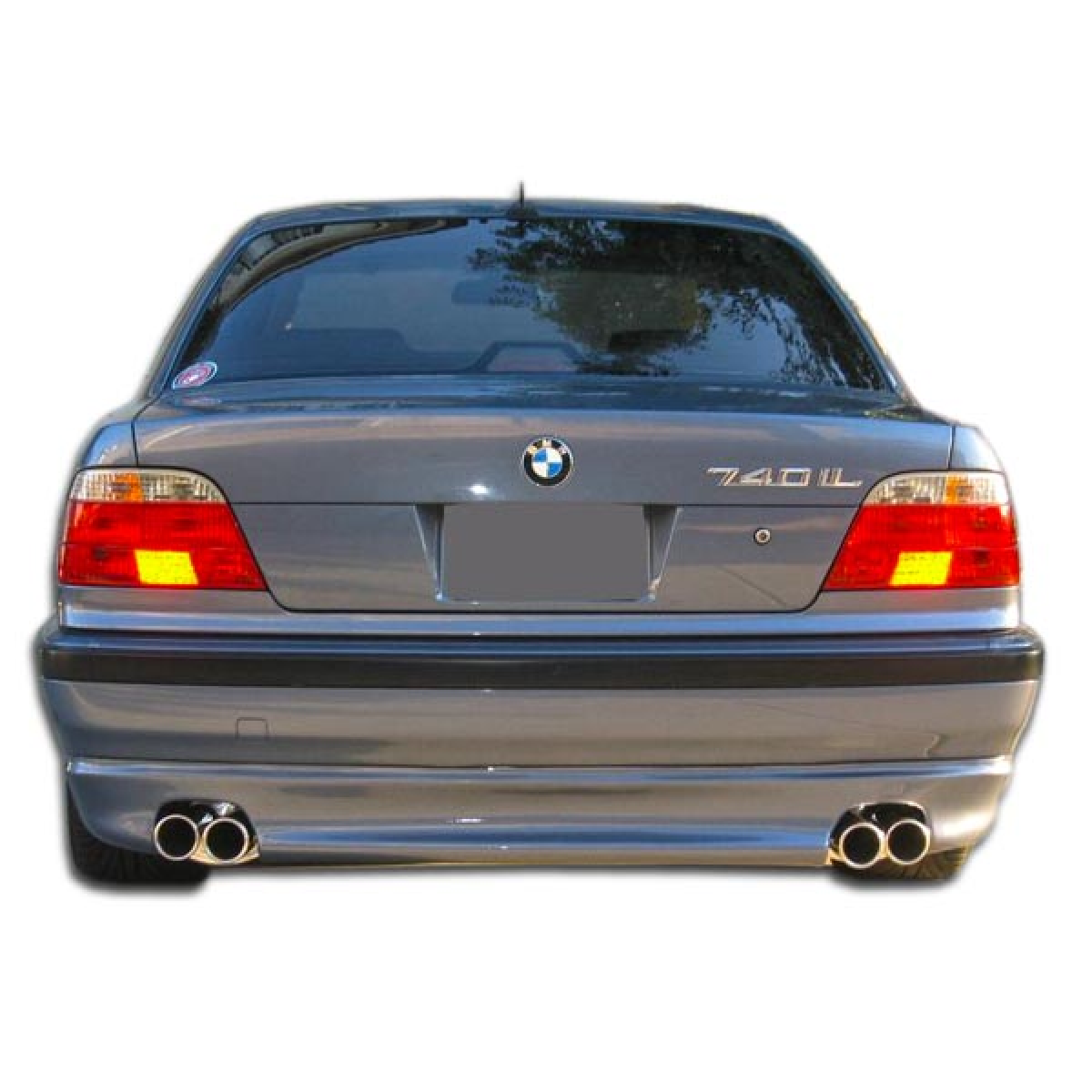 Modify your BMW 7-Series 1995 with our Exterior/Rear Bumpers or Lips - View from rear angle