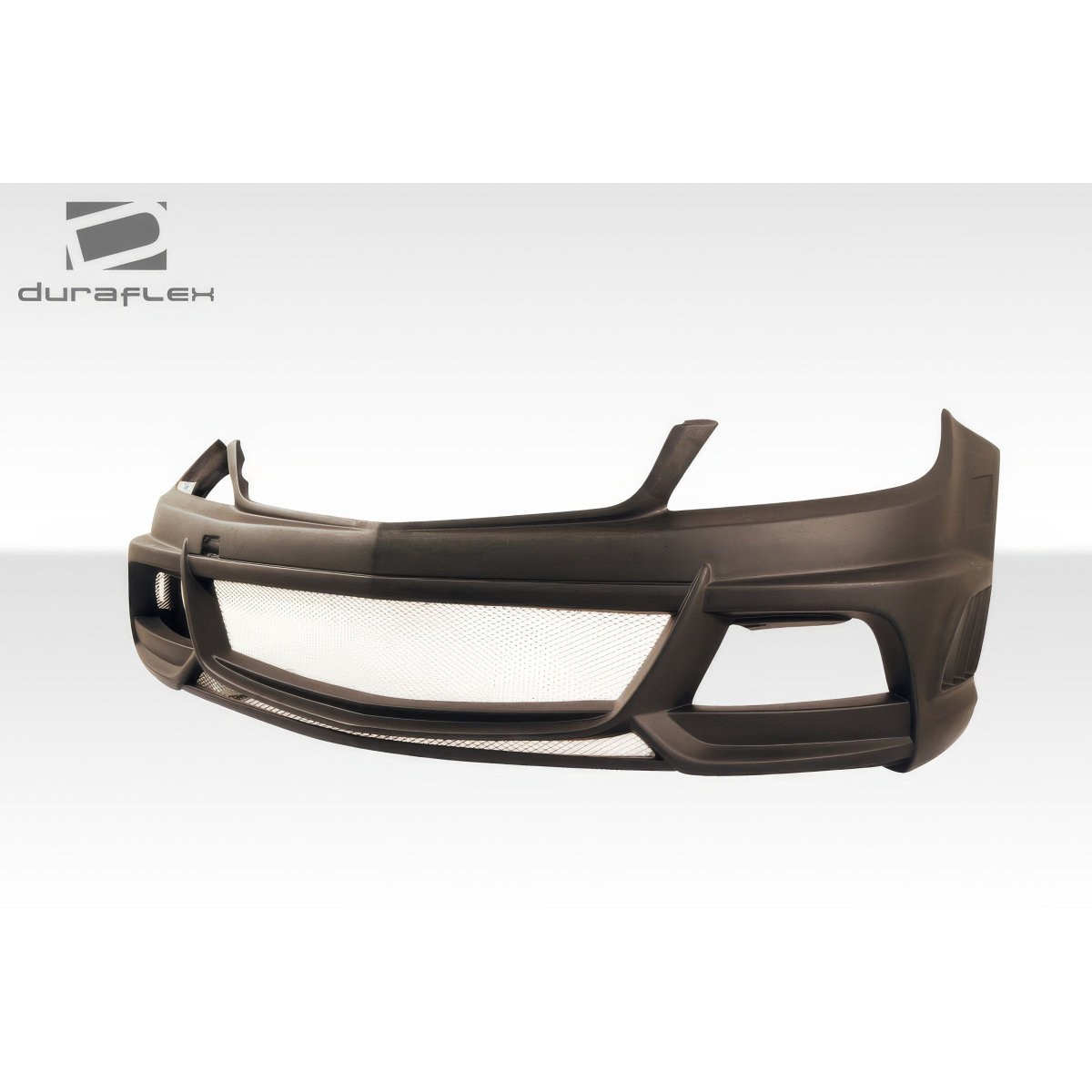 Modify your Mercedes-Benz C300 2008 with our Exterior/Front Bumpers or Lips - Frontal view of the bumper part from a side angle