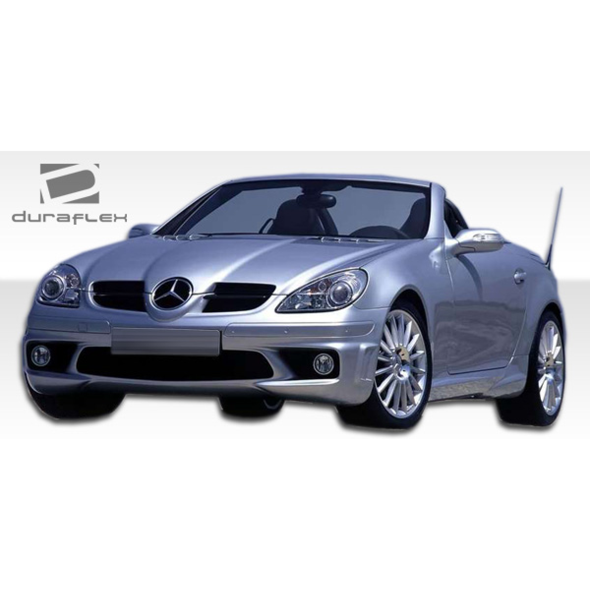 Modify your Mercedes-Benz SLK-Class 2005 with our Exterior/Front Bumpers or Lips - Front three quarter angle view of vehicle