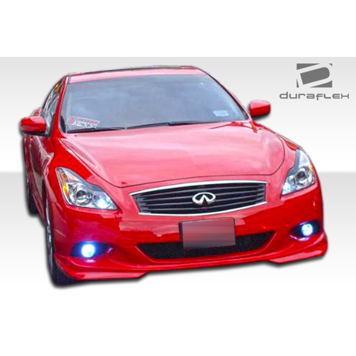 Modify your Infiniti G37 2008 with our Exterior/Complete Body Kits - Front view of vehicle at eye level