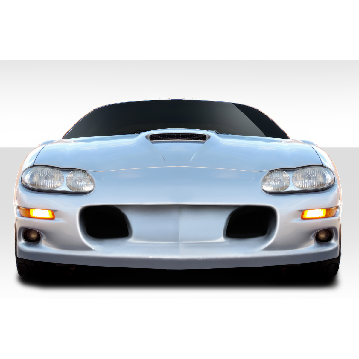 Modify your Chevrolet Camaro 1998 with our Exterior/Front Bumpers or Lips - Front view of the vehicle at eye level