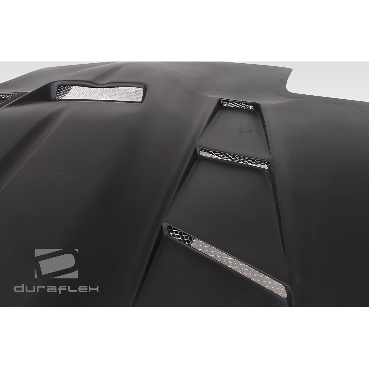 Modify your Chevrolet Corvette 1997 with our Exterior/Hoods - Top down view of hood part from above