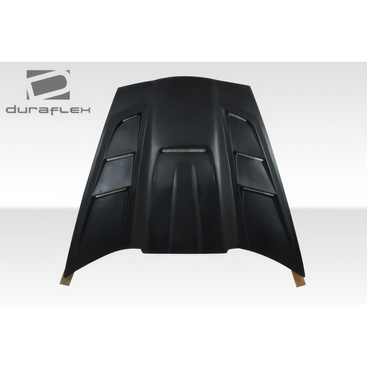 Modify your Chevrolet Corvette 2005 with our Exterior/Hoods - Front view showing the hood at a slight angle