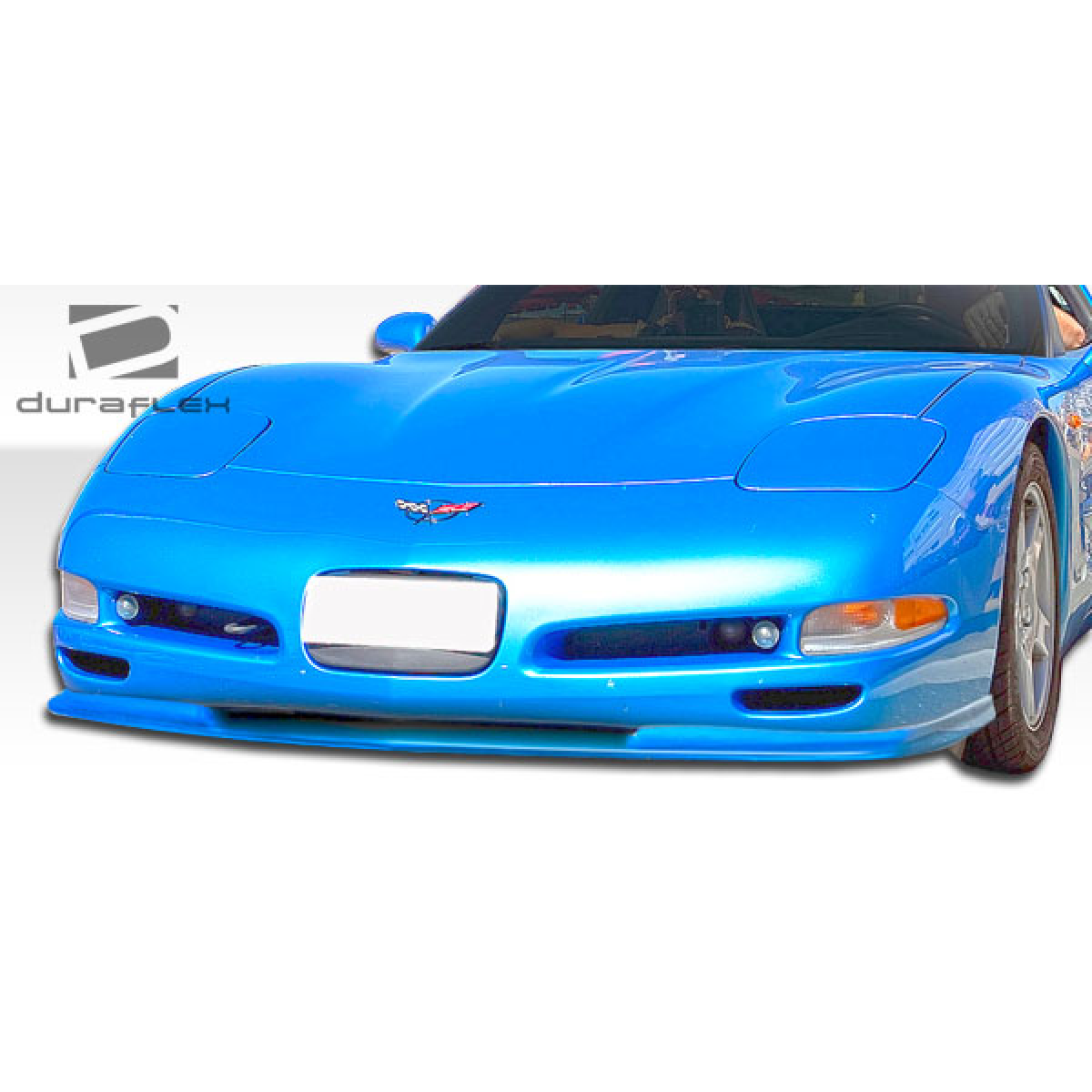 Modify your Chevrolet Corvette 1997 with our Exterior/Front Bumpers or Lips - Front angle view of car part highlighted