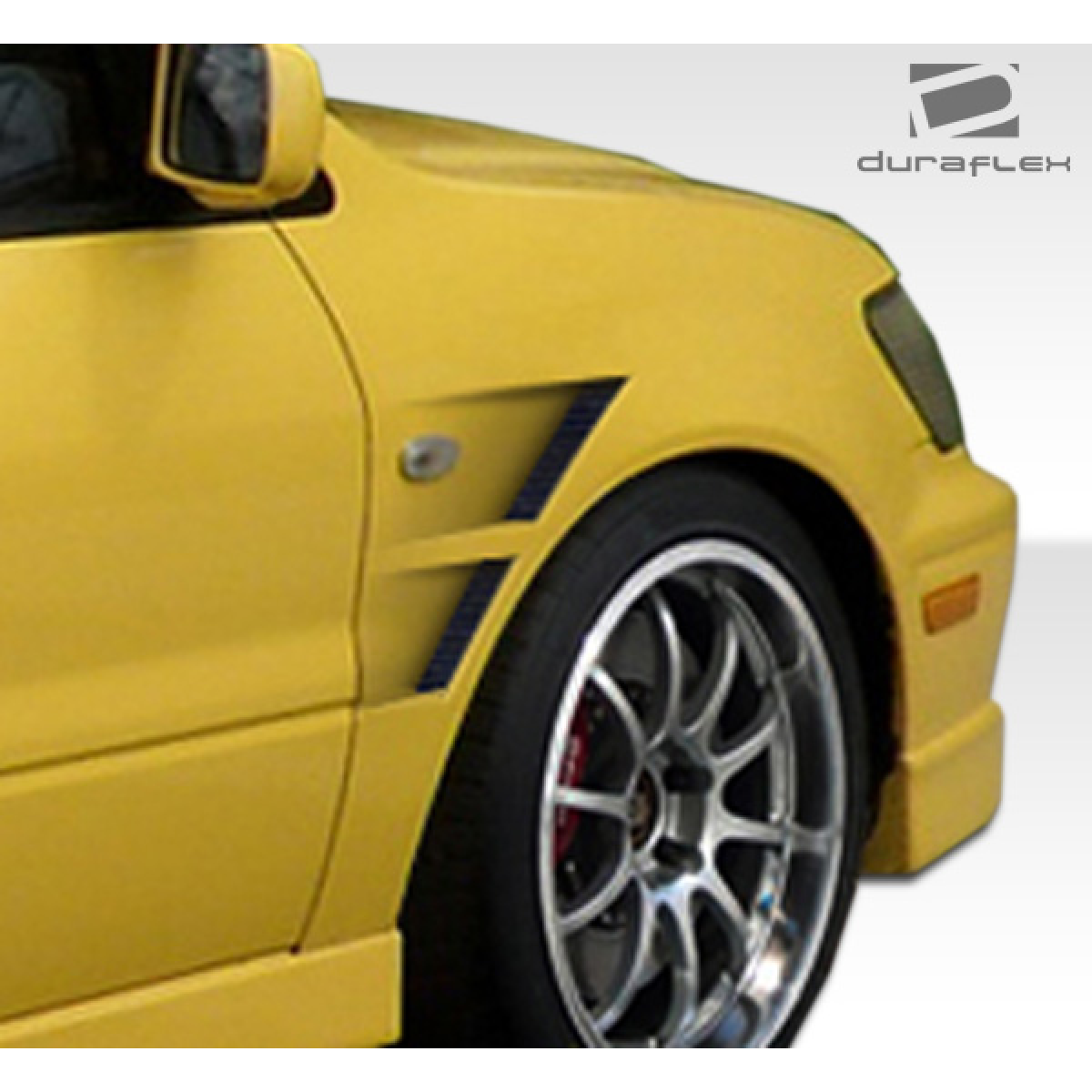 Modify your Mitsubishi Lancer 2002 with our Exterior/Fenders - Side view showcasing fender design and features