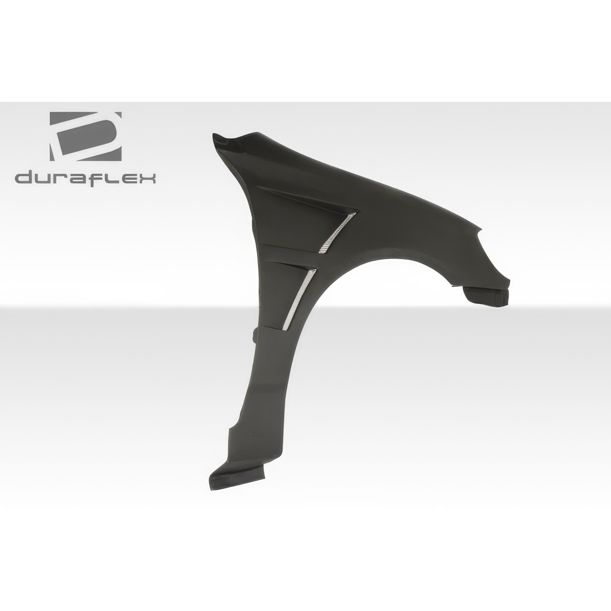 Modify your Toyota Corolla 2003 with our Exterior/Fenders - Side view of fender part at slight angle