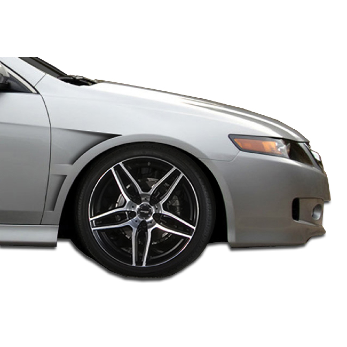 Modify your Acura TSX 2004 with our Exterior/Fenders - Image shows side angle of vehicle fender