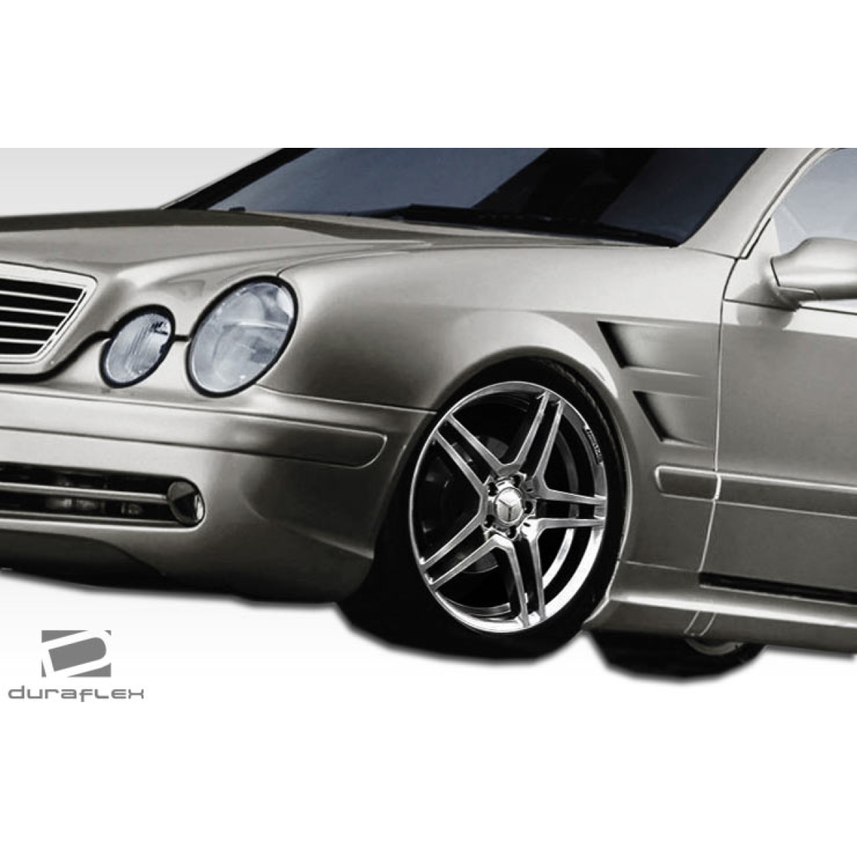 Modify your Mercedes-Benz CLK-Class 1998 with our Exterior/Fenders - View at a slight angle from the front side