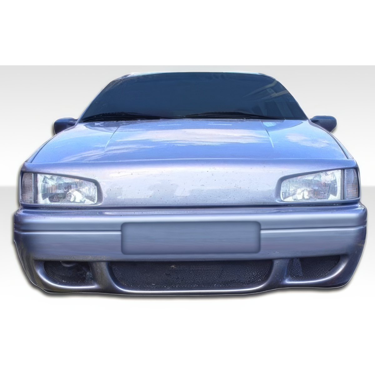 Modify your Volkswagen Passat 1990 with our Exterior/Front Bumpers - Front view of the vehicle bumper