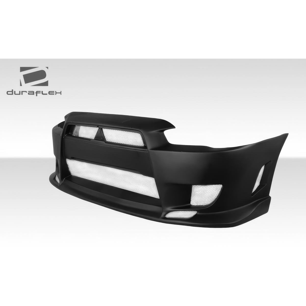 Modify your Mitsubishi Lancer 2008 with our Exterior/Front Bumpers or Lips - Angle shows the front view of the bumper