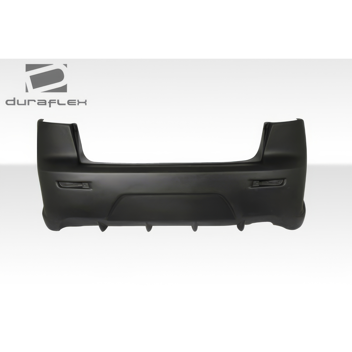 Modify your Mitsubishi Lancer 2008 with our Exterior/Rear Bumpers or Lips - Part is shown from the rear at a straight angle