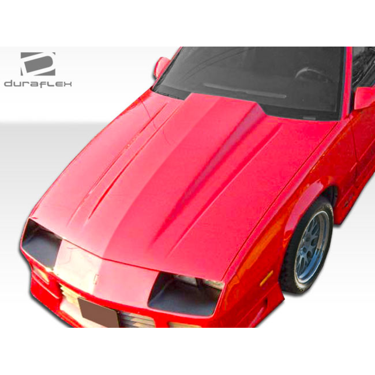 Modify your Chevrolet Camaro 1982 with our Exterior/Hoods - Top down view of the hood at an angle