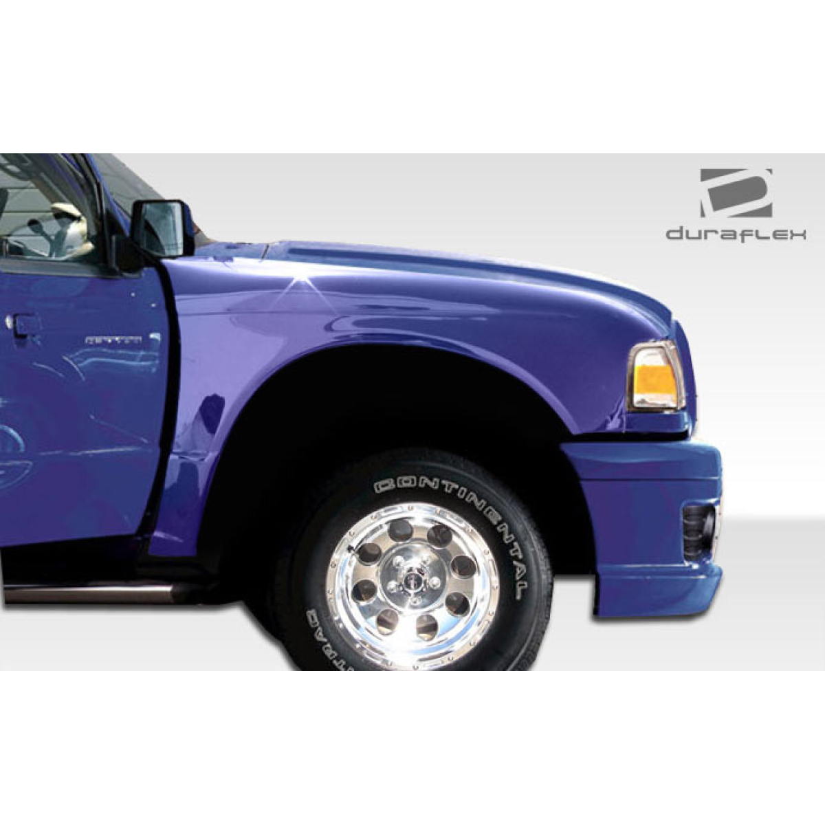 Modify your Ford Ranger 1998 with our Exterior/Fenders - Part shows truck fender from front left side view