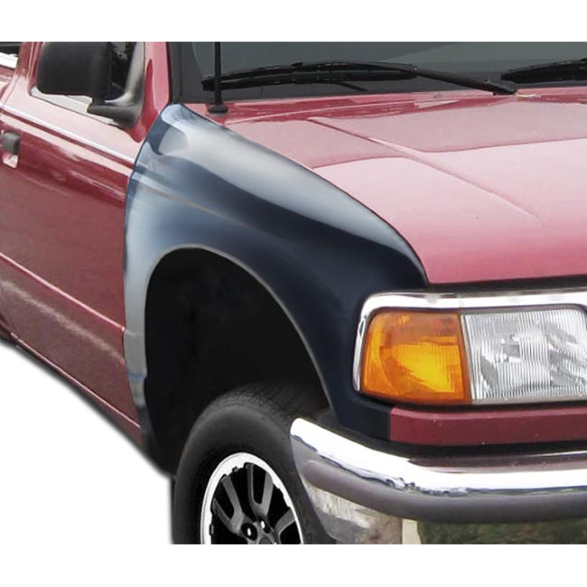 Modify your Ford Ranger 1993 with our Exterior/Fenders - Front angle showing fender of the vehicle