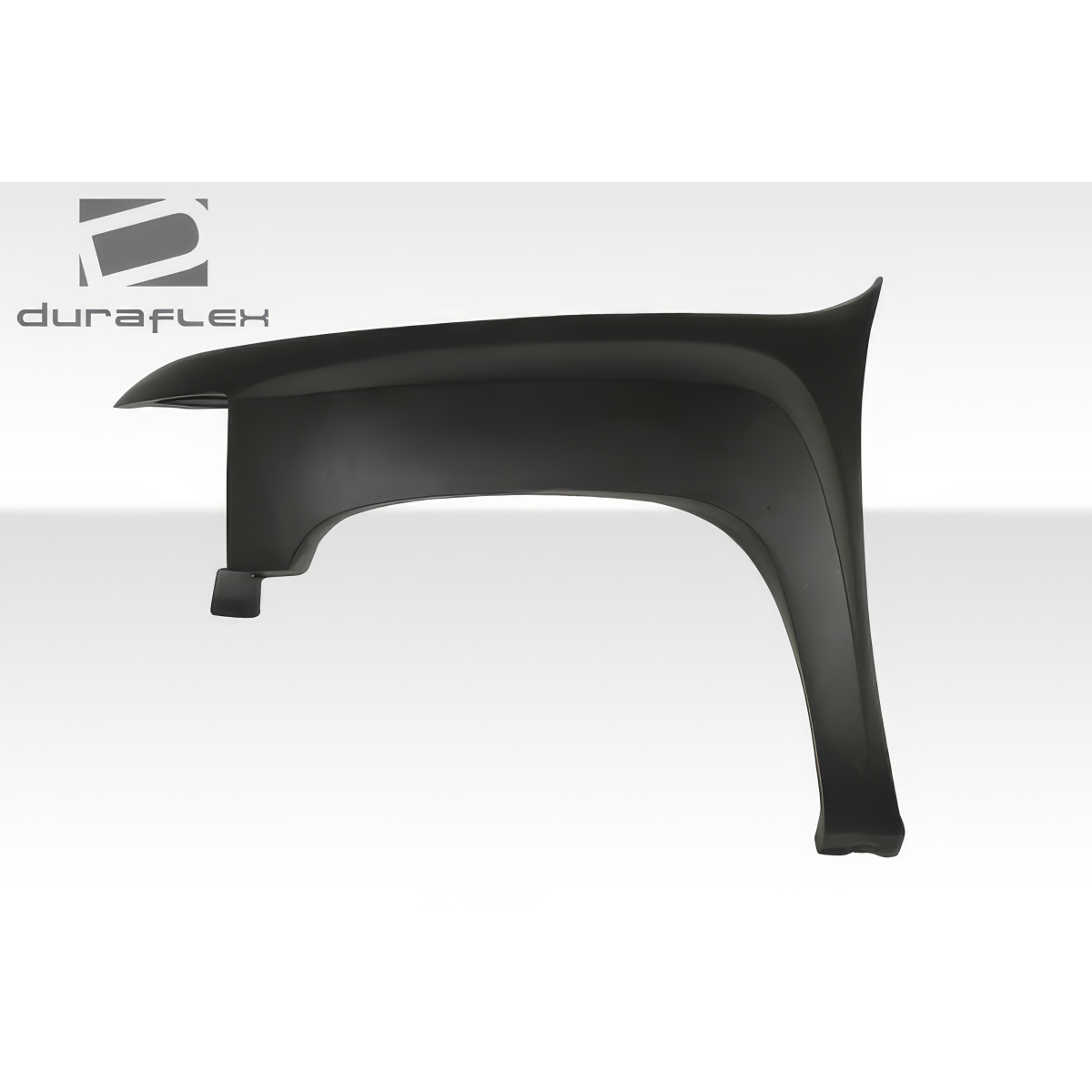 Modify your Chevrolet Silverado 2007 with our Exterior/Fenders - Side view of fender part angled horizontally